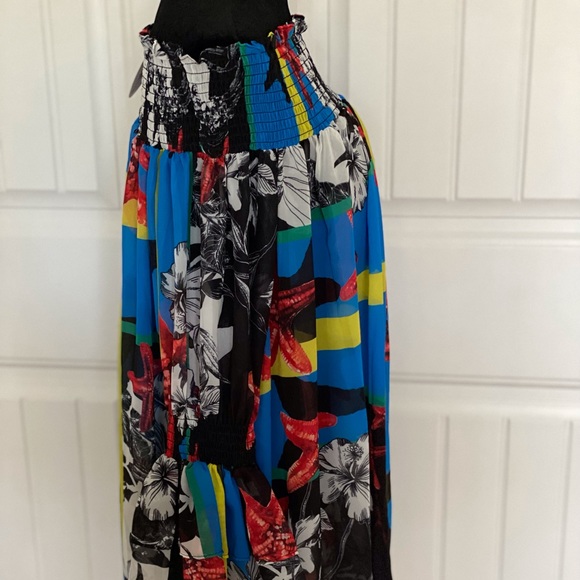 NWT Starfish Floral Off the Shoulder Tunic- - Picture 5 of 5